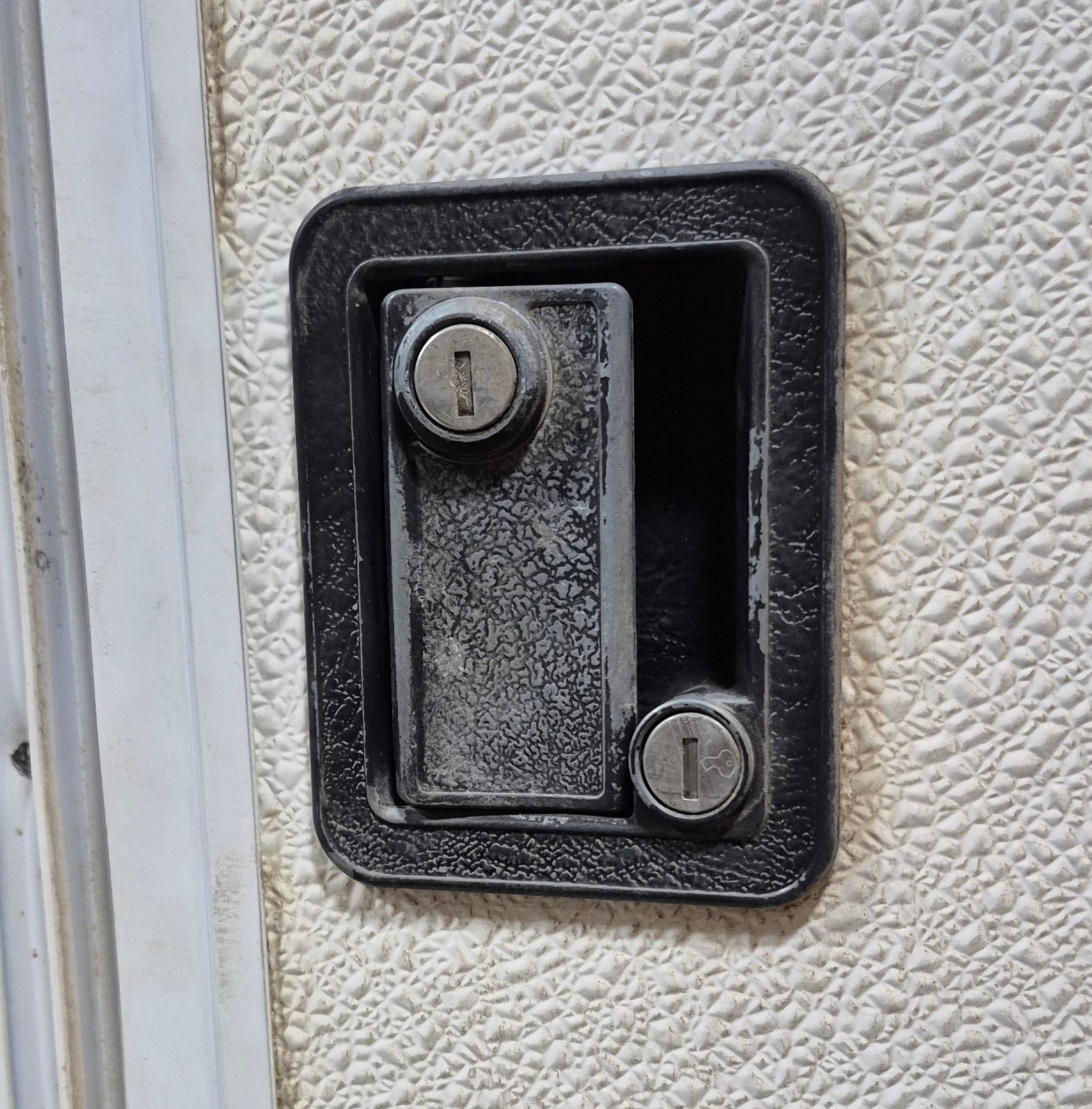 Used RV Radius Entry Door 25 1/2" x 71 3/8" - Young Farts RV Parts