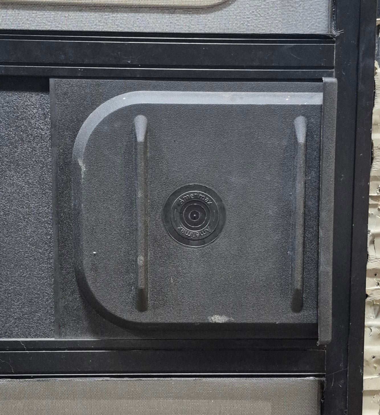 Used RV Radius Entry Door 25 3/4" W x 71 3/8" H - Young Farts RV Parts