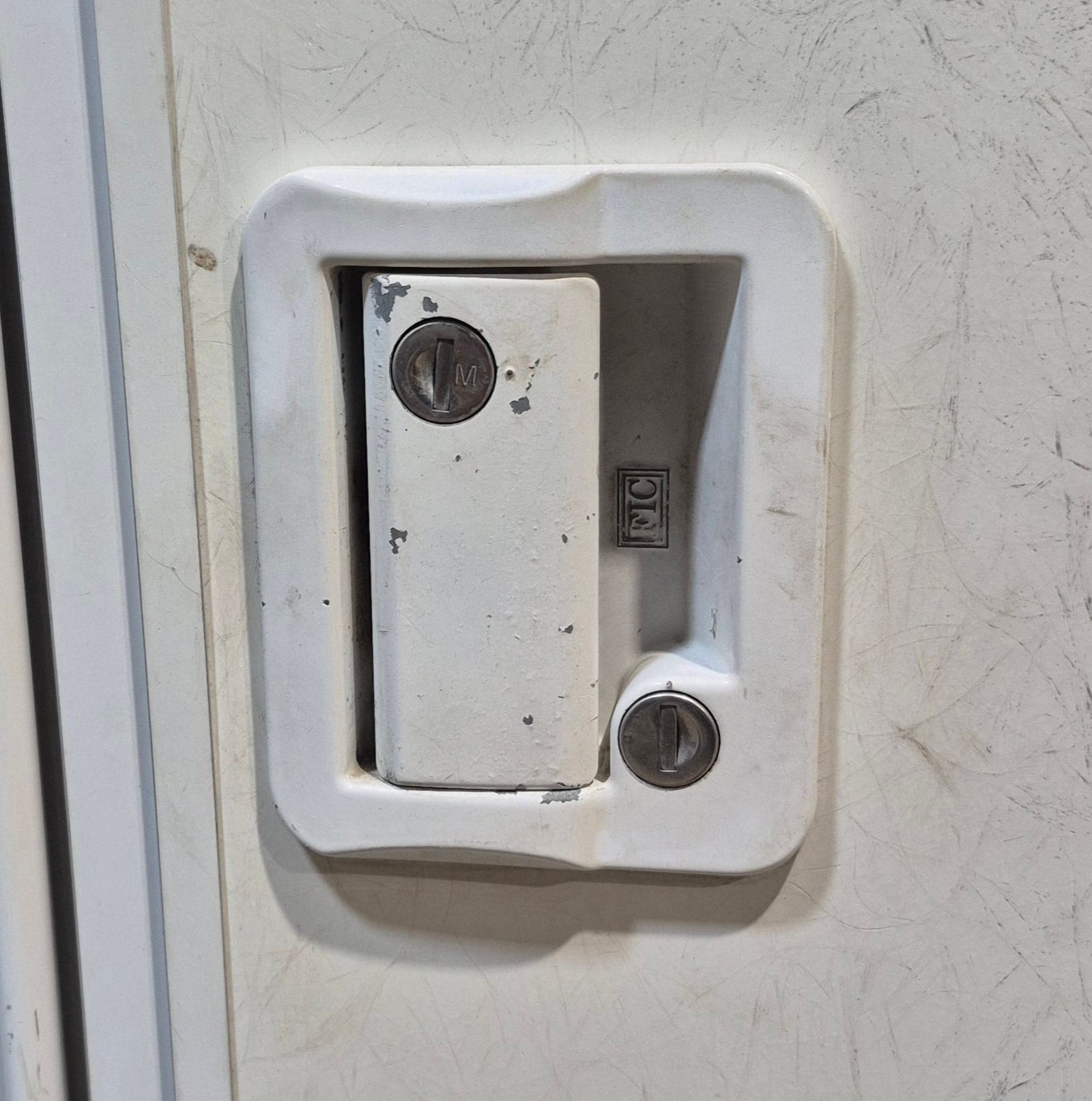 Used RV Radius Entry Door 25 5/8