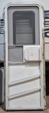 Used RV Radius Entry Door 25 5/8" W x 71 7/8" H - Young Farts RV Parts