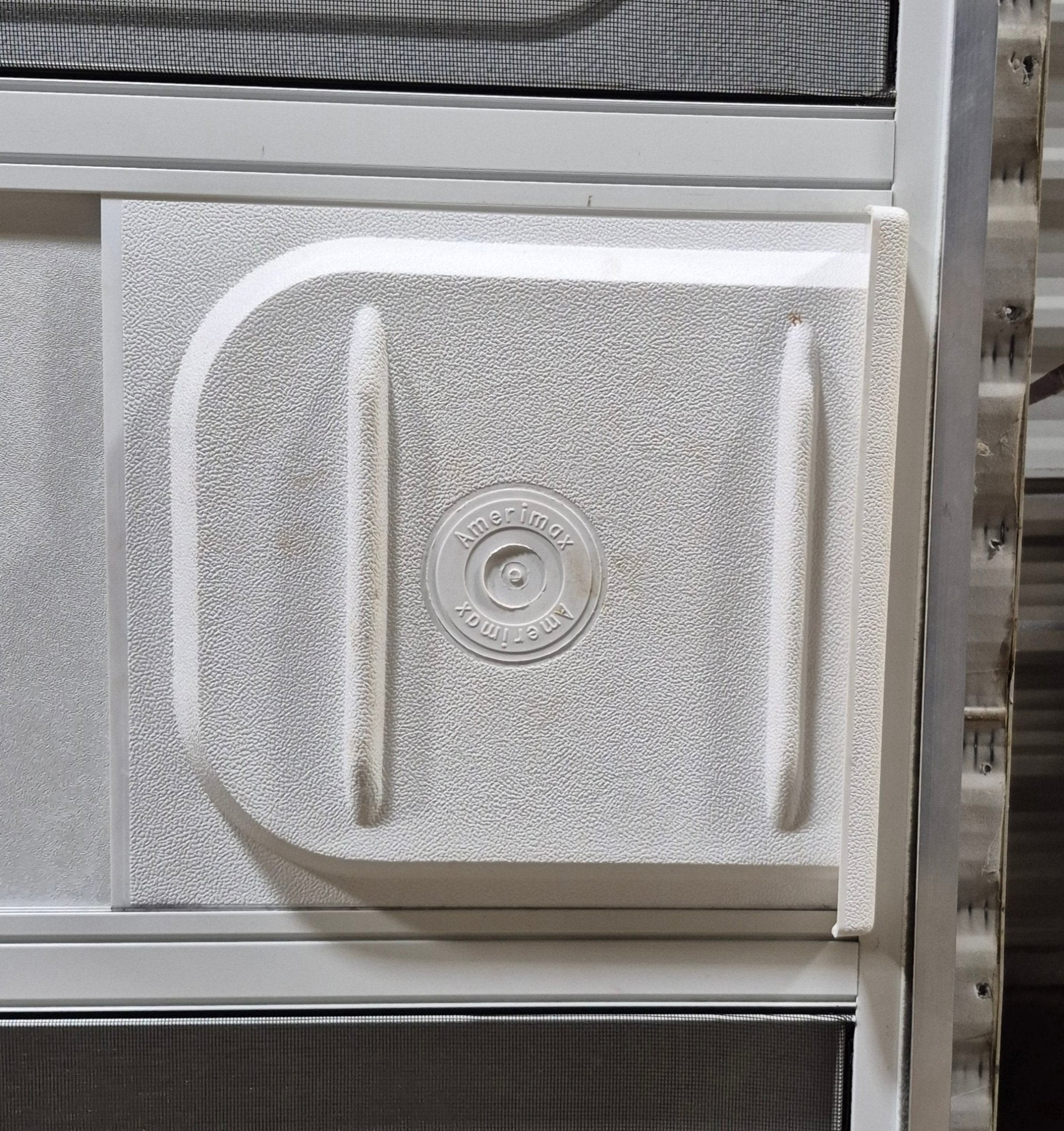 Used RV Radius Entry Door 25 5/8" x 71 1/2" - Young Farts RV Parts