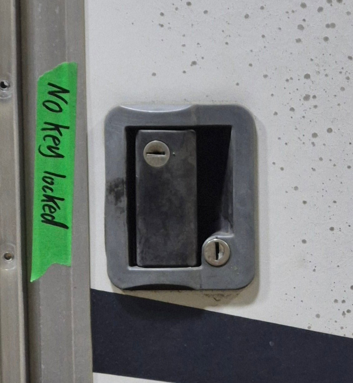 Used RV Radius Entry Door 25 5/8" x 71 1/2" - Young Farts RV Parts