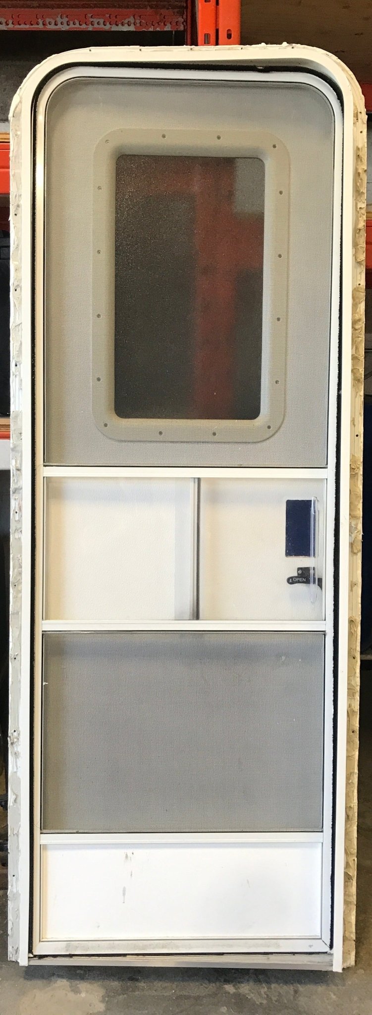 Used RV Radius Entry Door 25 5/8