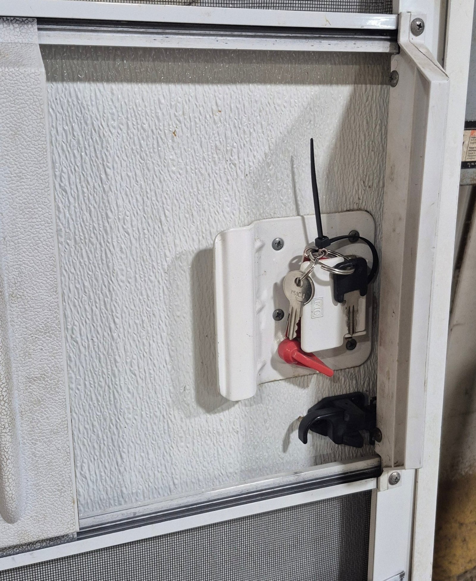 Used RV Radius Entry Door 25 7/8