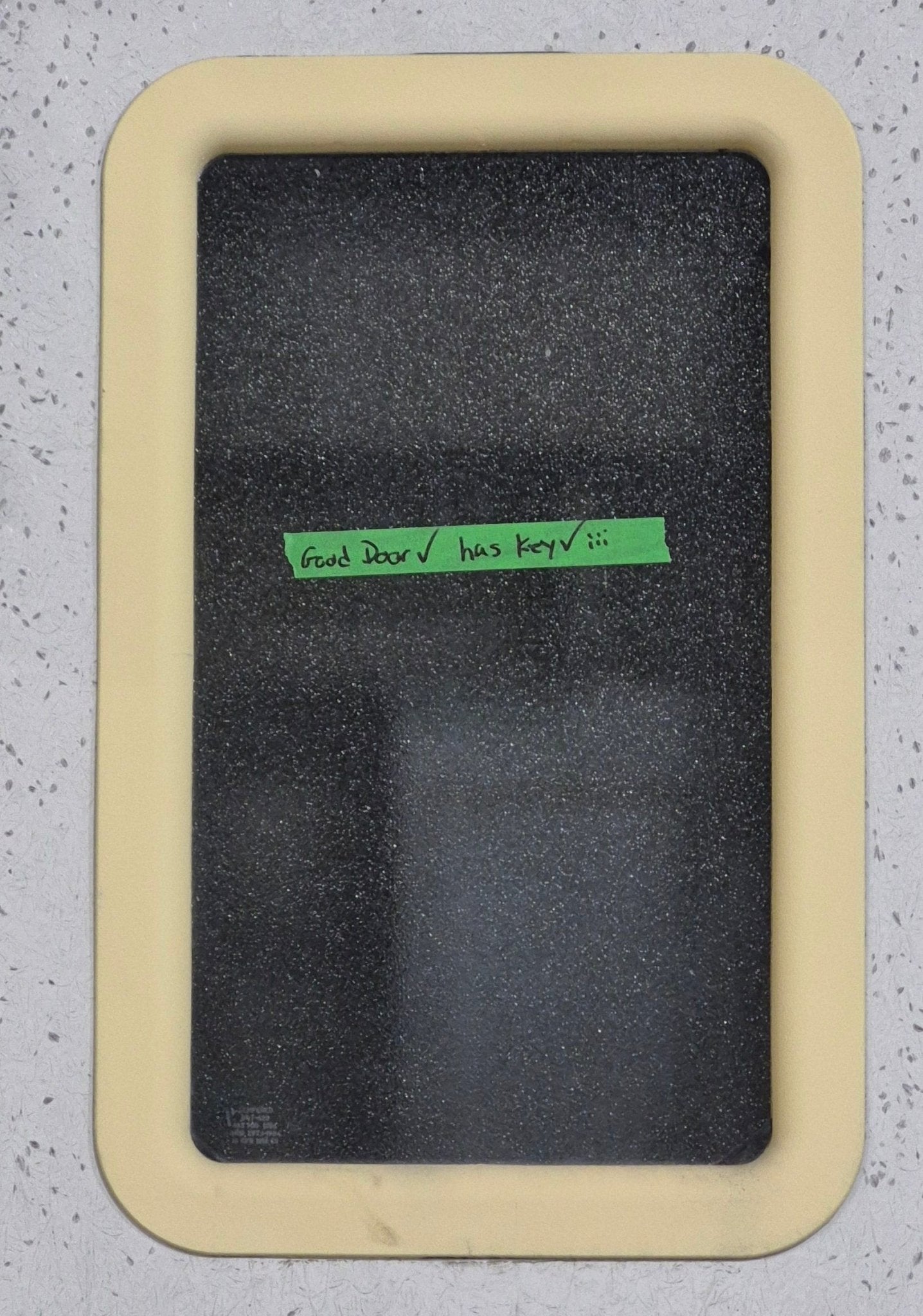 Used RV Radius Entry Door 25 7/8