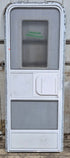 Used RV Radius Entry Door 26" W x 69 3/4" H - Young Farts RV Parts