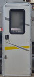 Used RV Radius Entry Door 26" W x 70 1/8" H - Young Farts RV Parts