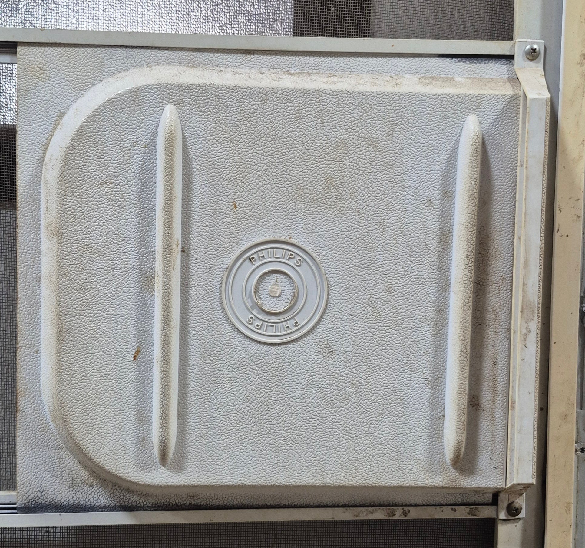 Used RV Radius Entry Door 26" W x 70 1/8" H - Young Farts RV Parts