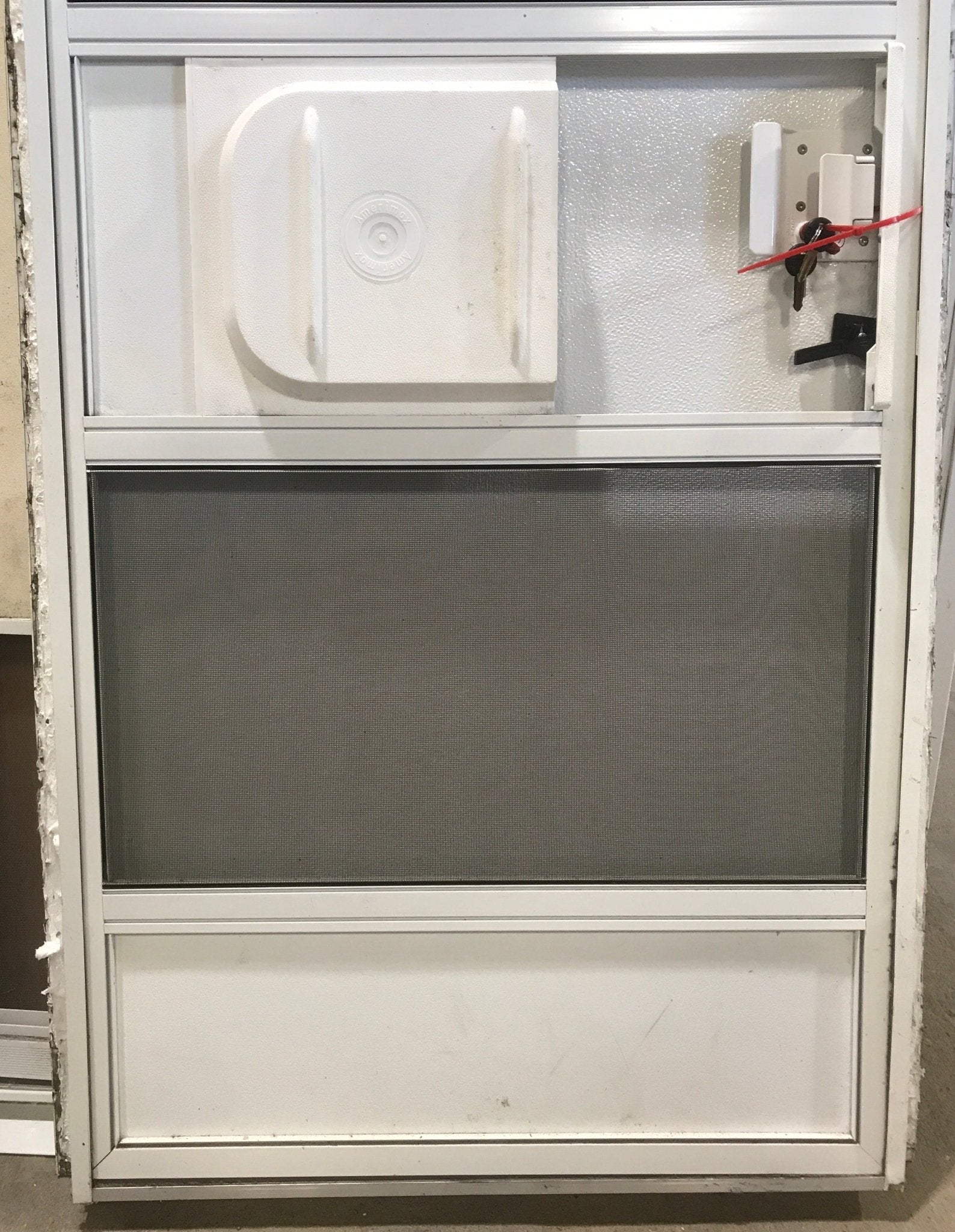 Used RV Radius Entry Door 29 1/2
