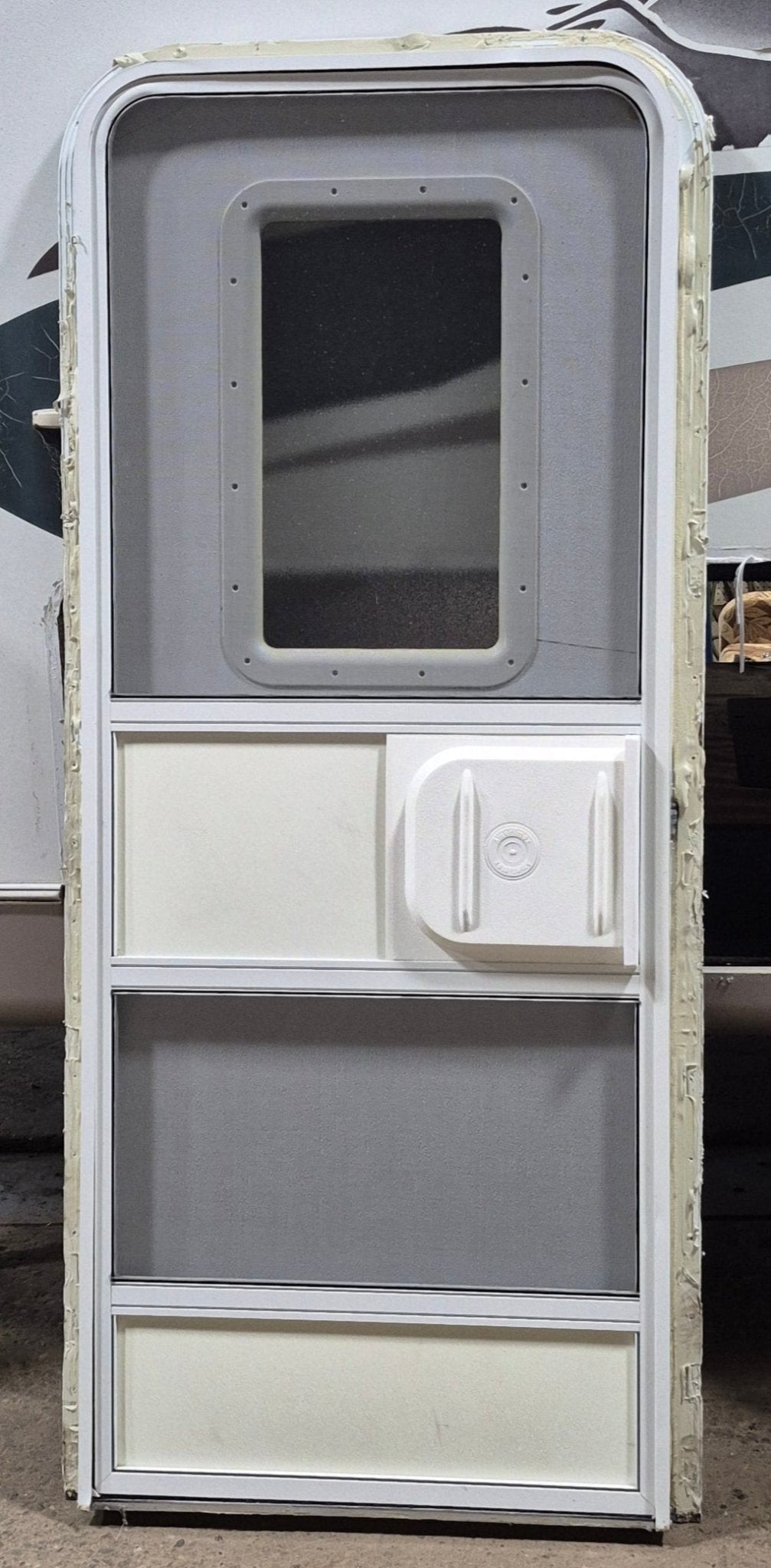 Used RV Radius Entry Door 29 1/2
