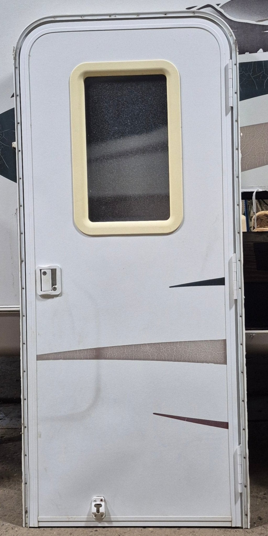 Used RV Radius Entry Door 29 1/2