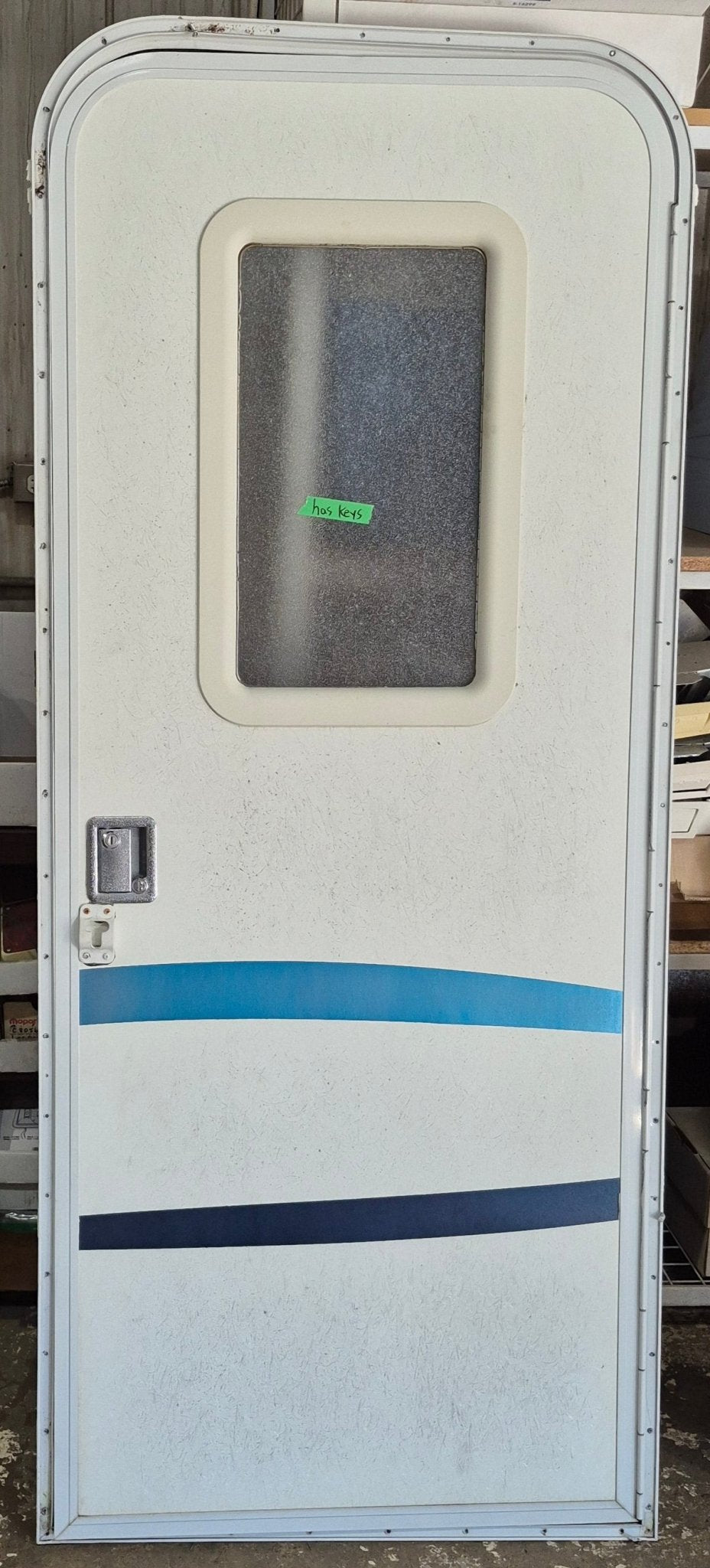 Used RV Radius Entry Door 29 1/2