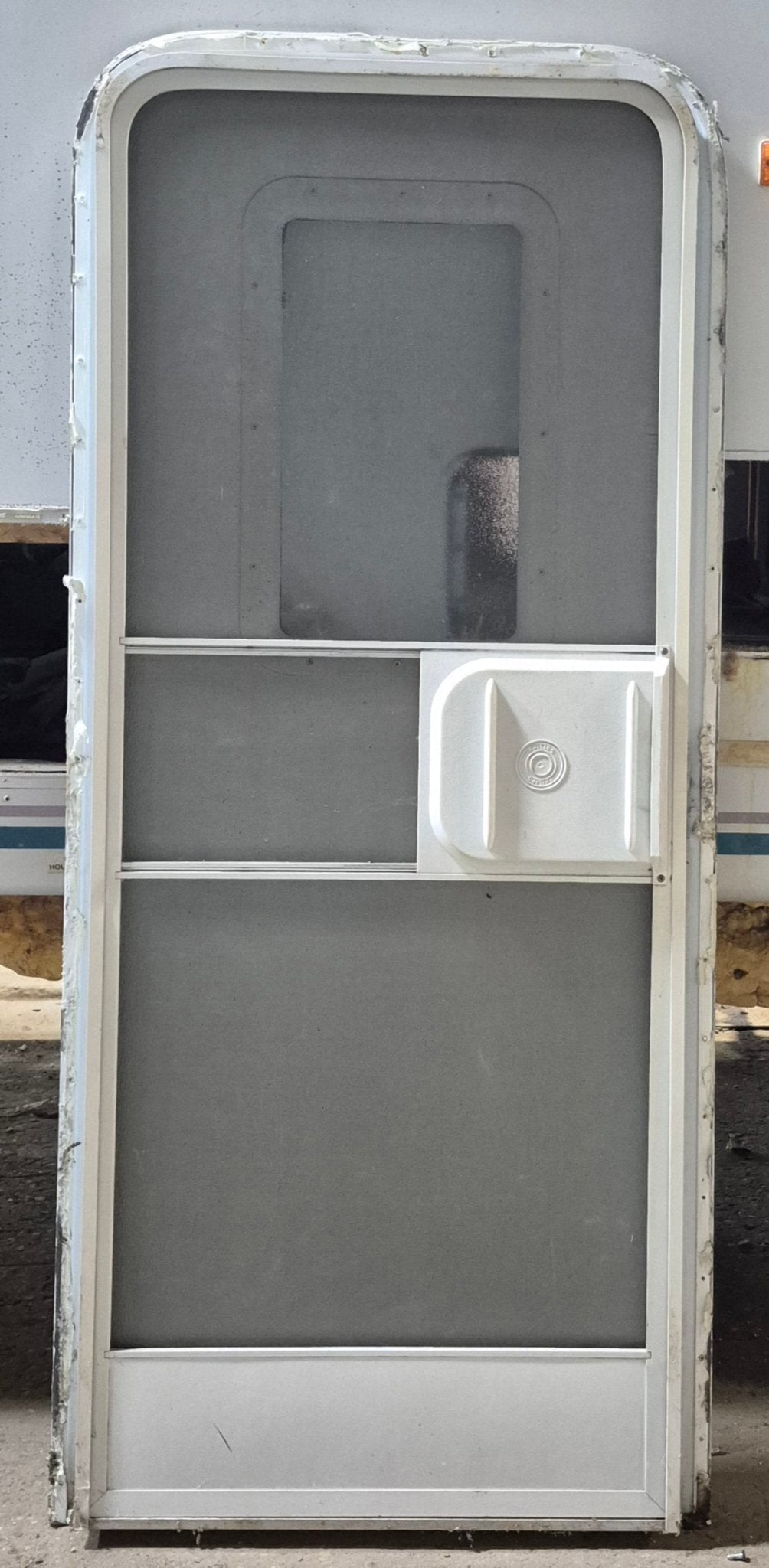 Used RV Radius Entry Door 29 1/2