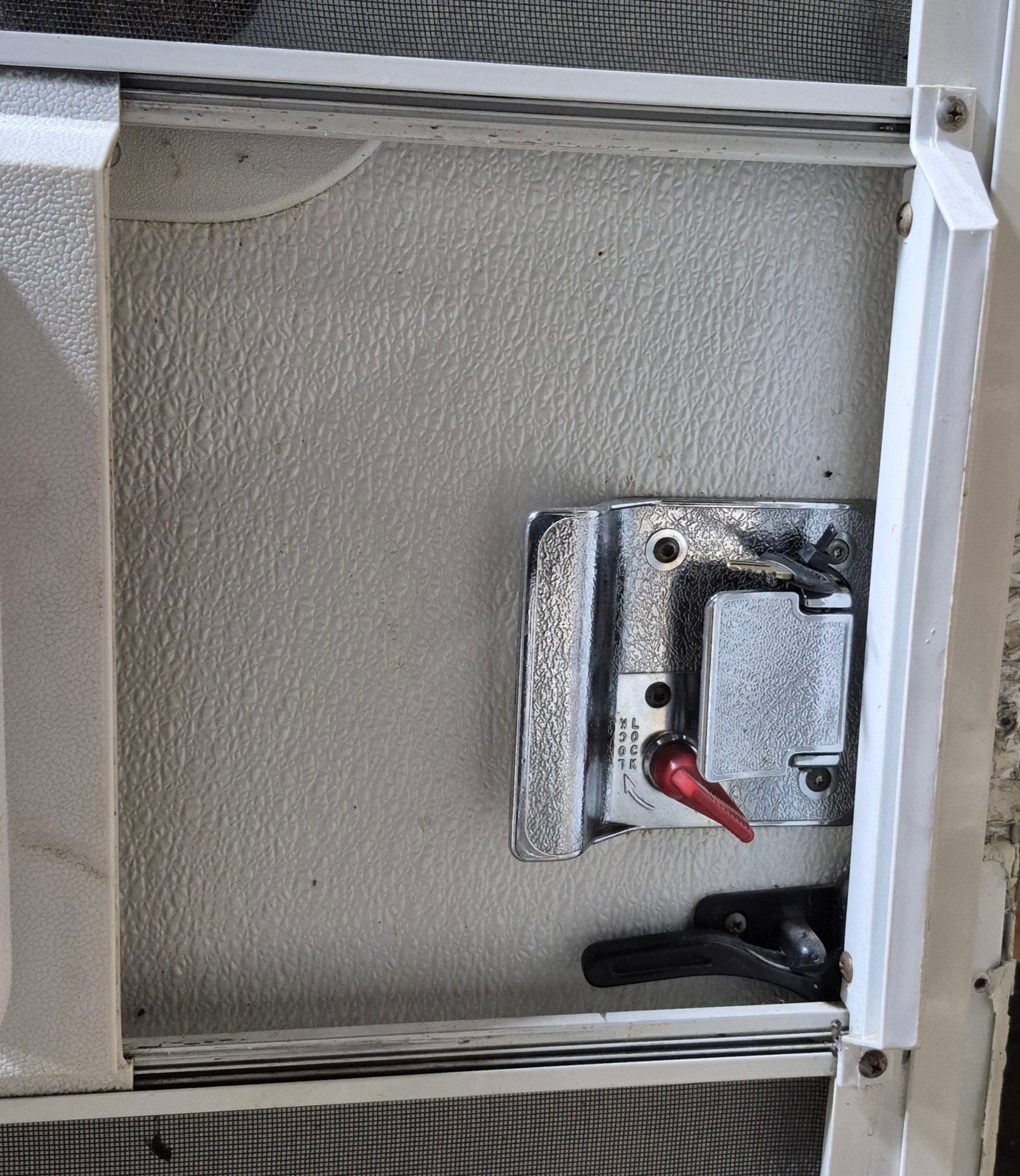 Used RV Radius Entry Door 29 1/2