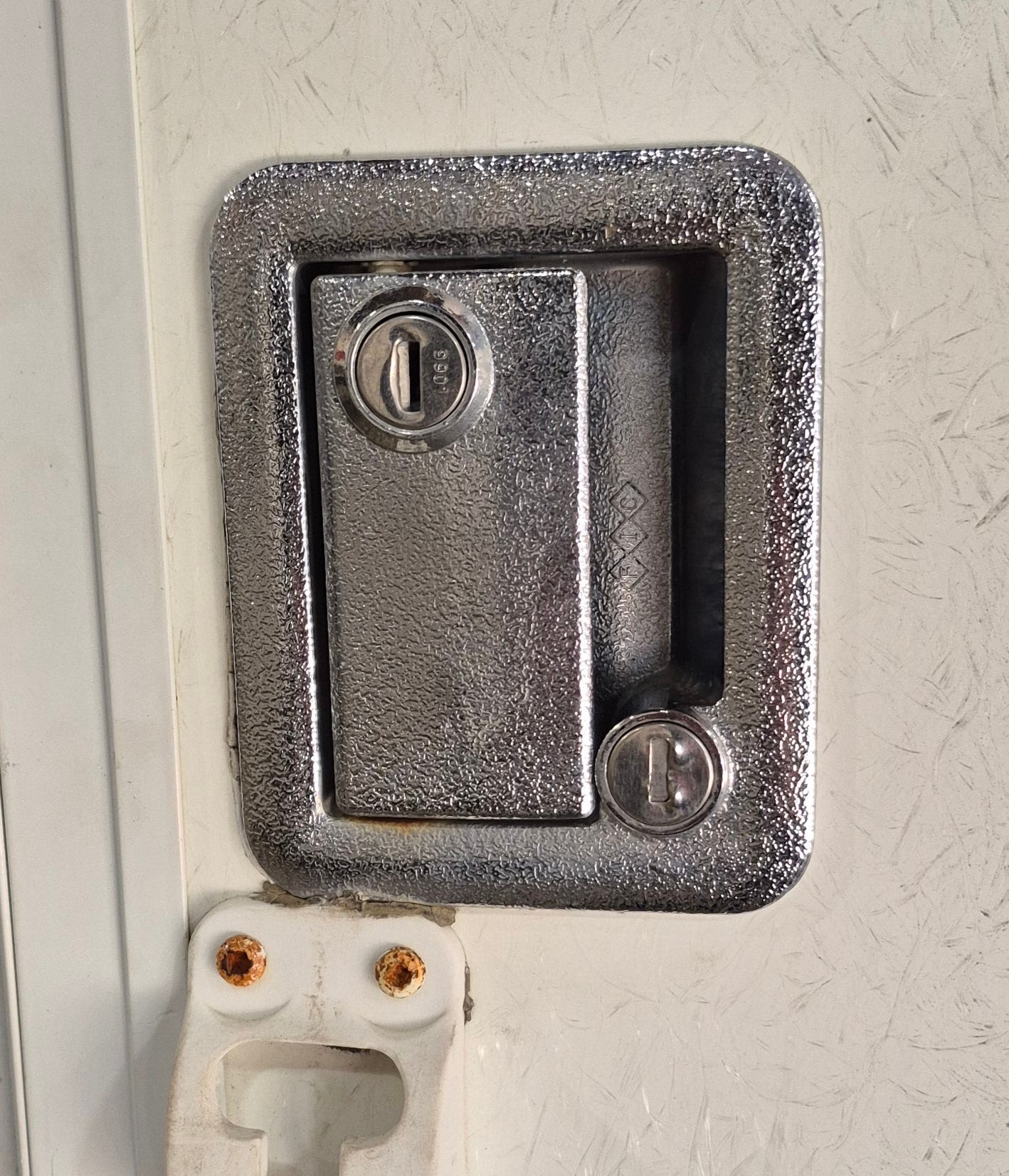 Used RV Radius Entry Door 29 1/2