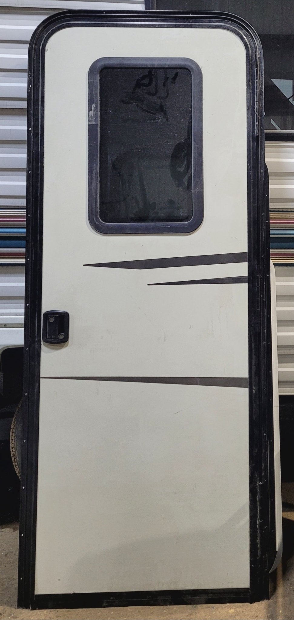 Used RV Radius Entry Door 29 1/2