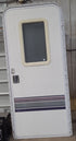 Used RV Radius Entry Door 29 1/2" x 70" - Young Farts RV Parts