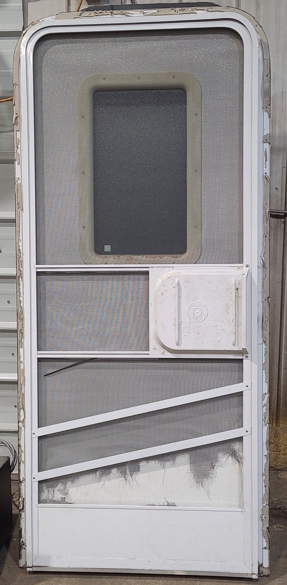 Used RV Radius Entry Door 29 1/2