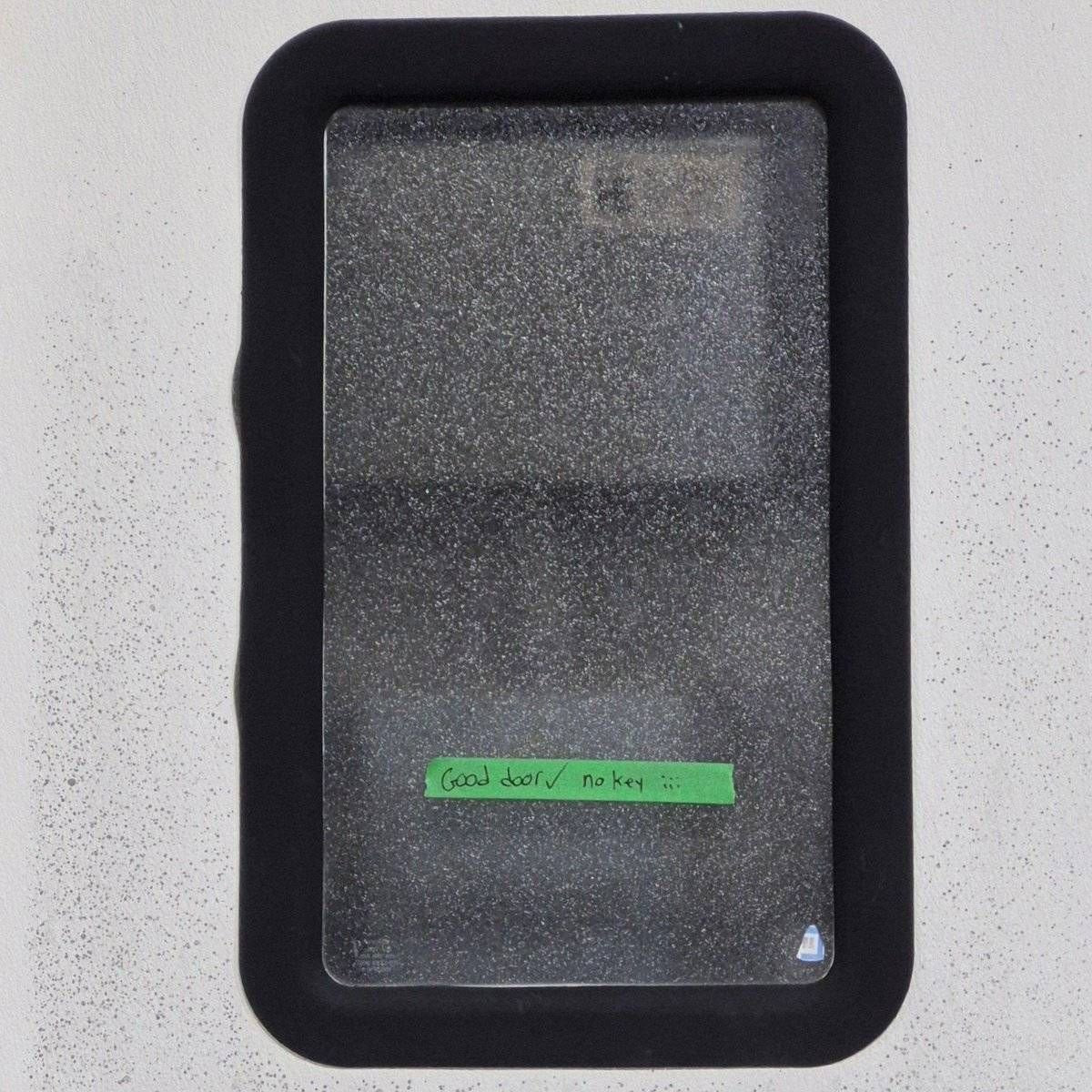 Used RV Radius Entry Door - 29 1/2" X 72" - Young Farts RV Parts