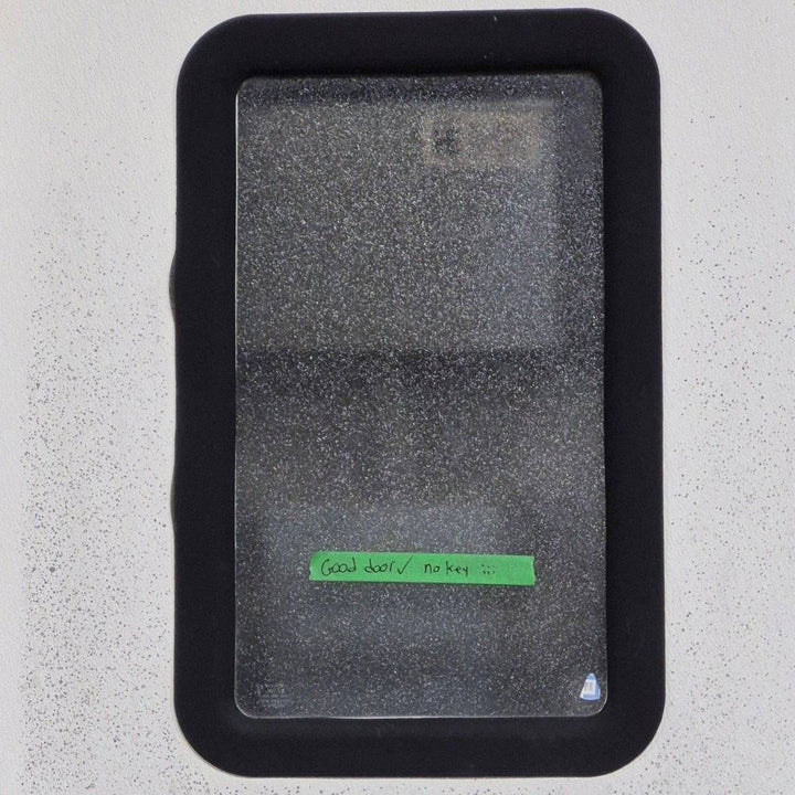Used RV Radius Entry Door - 29 1/2" X 72" - Young Farts RV Parts