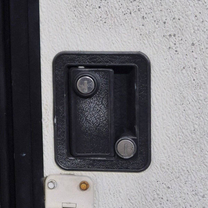 Used RV Radius Entry Door - 29 1/2" X 72" - Young Farts RV Parts