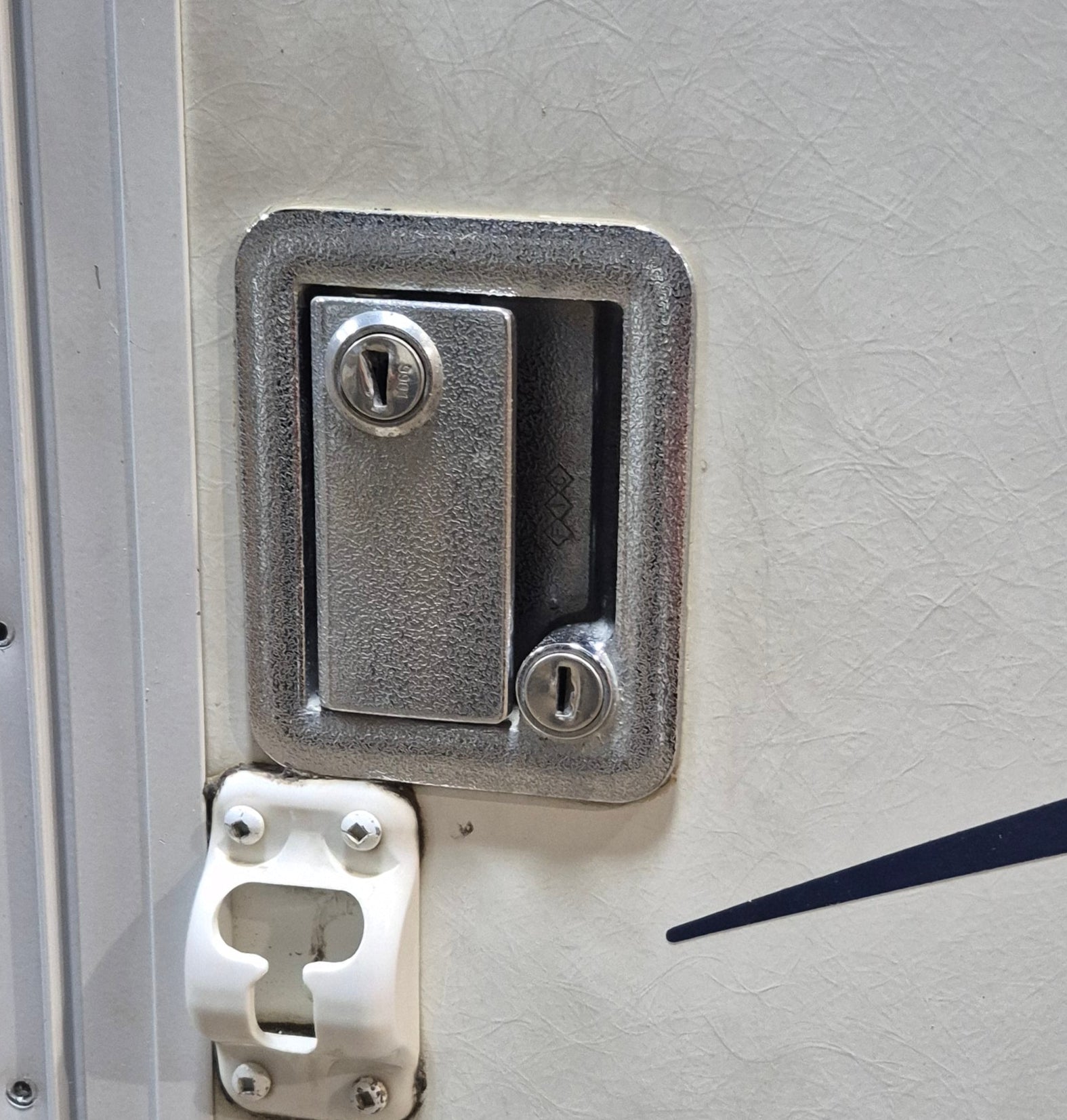 Used RV Radius Entry Door 29 3/4