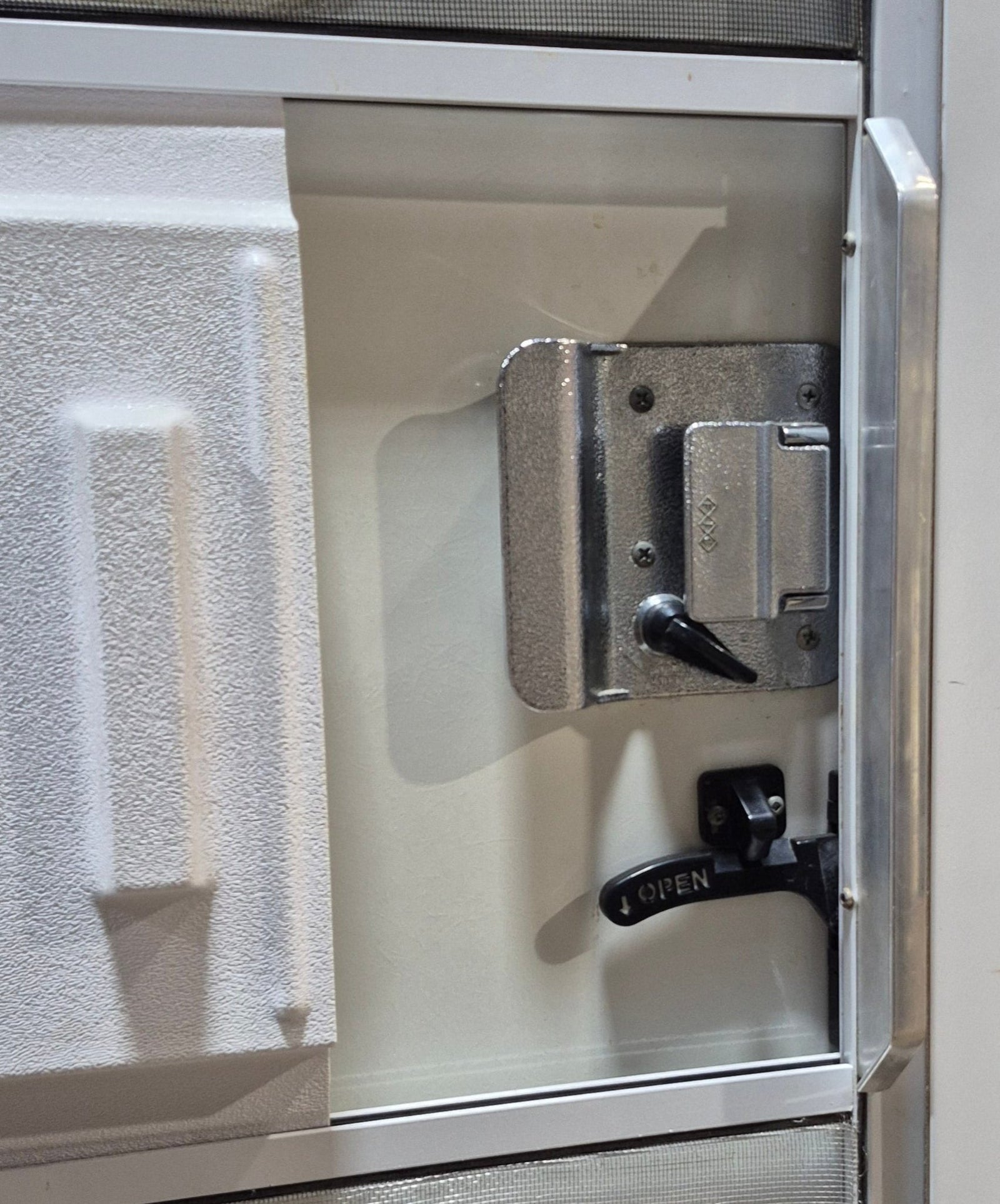 Used RV Radius Entry Door 29 3/4