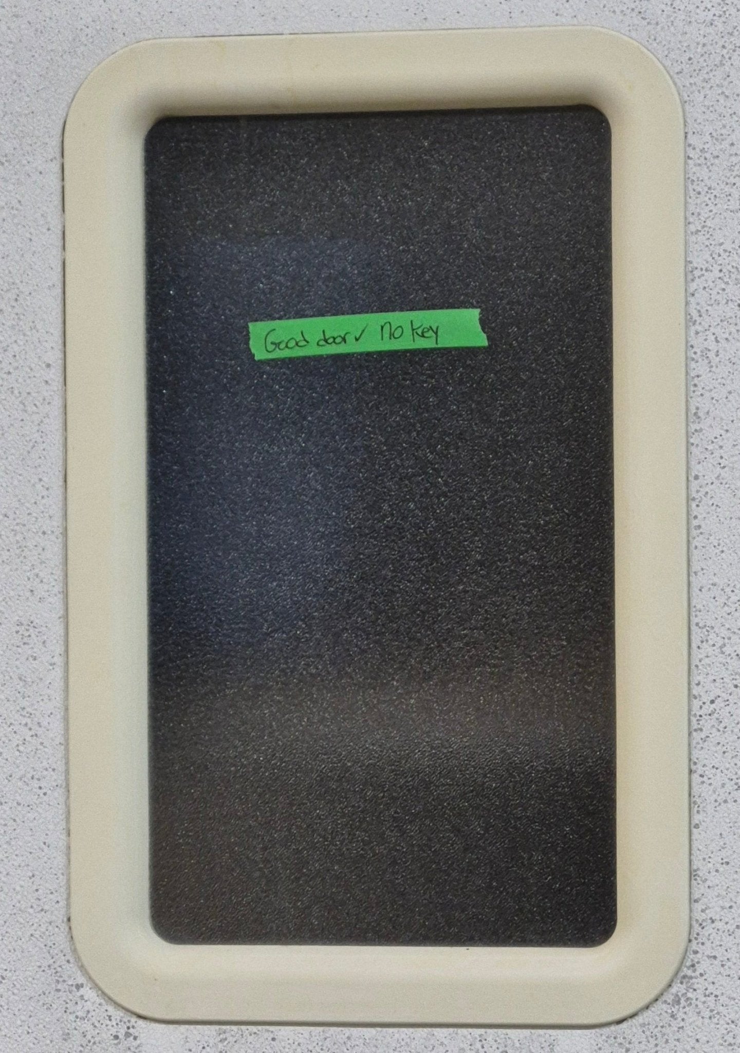 Used RV Radius Entry Door 29 3/4