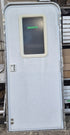 Used RV Radius Entry Door 29 3/4" x 69 5/8" - Young Farts RV Parts