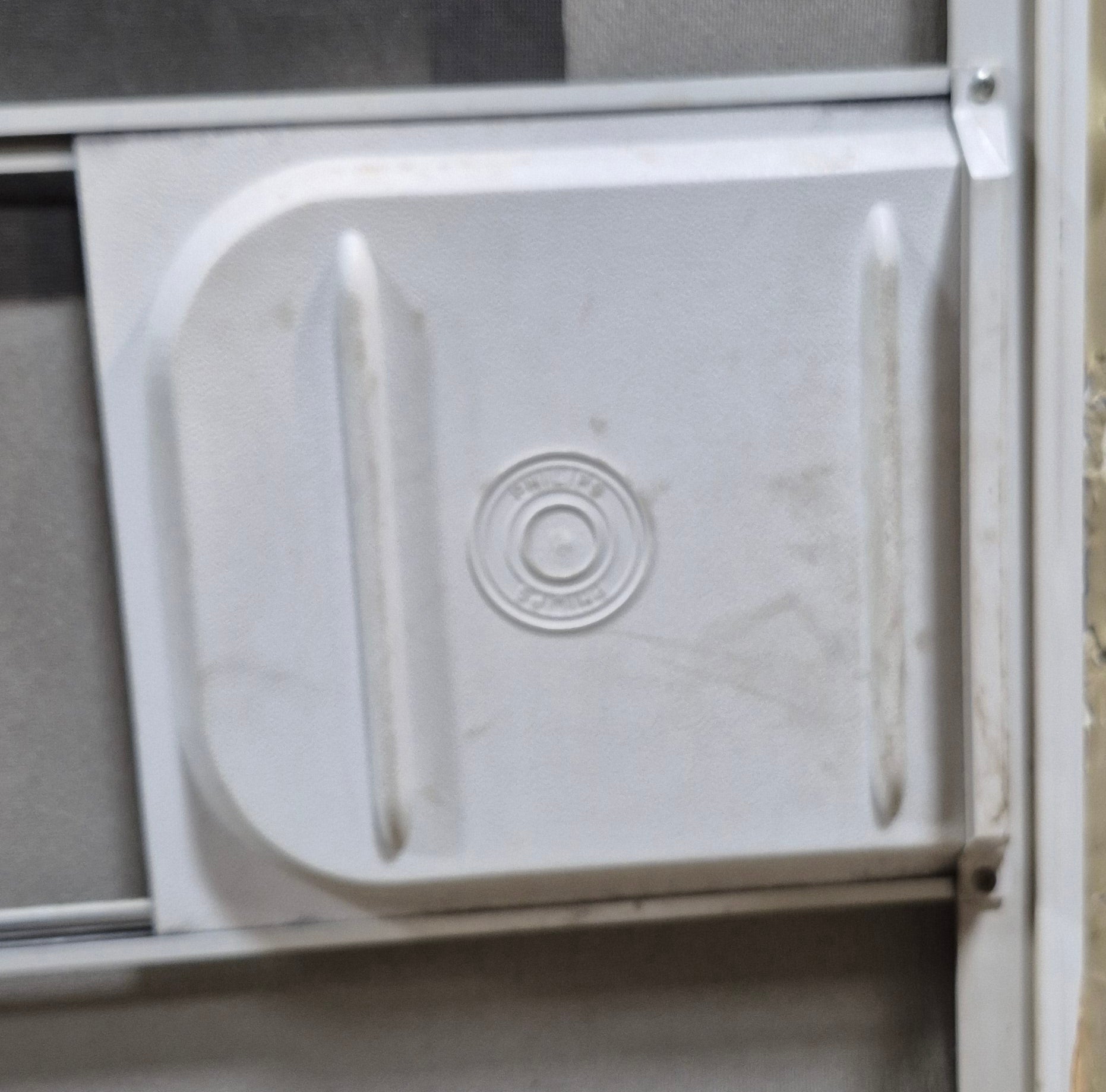 Used RV Radius Entry Door 29 5/8" W x 70" H - Young Farts RV Parts