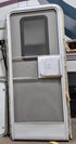 Used RV Radius Entry Door 29 5/8" W x 70" H - Young Farts RV Parts