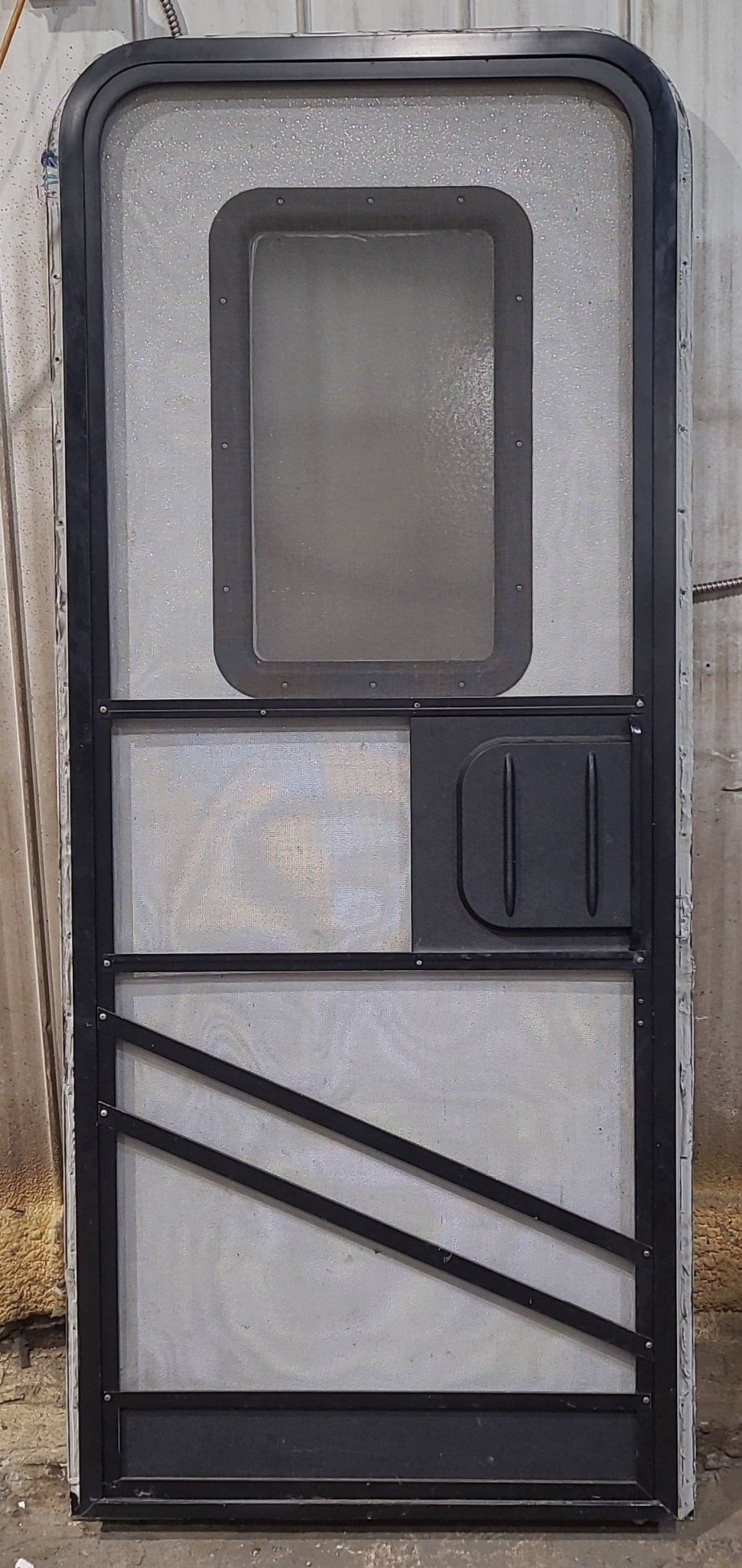 Used RV Radius Entry Door 29 5/8