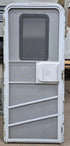 Used RV Radius Entry Door 29 5/8" W x 72" H - Young Farts RV Parts
