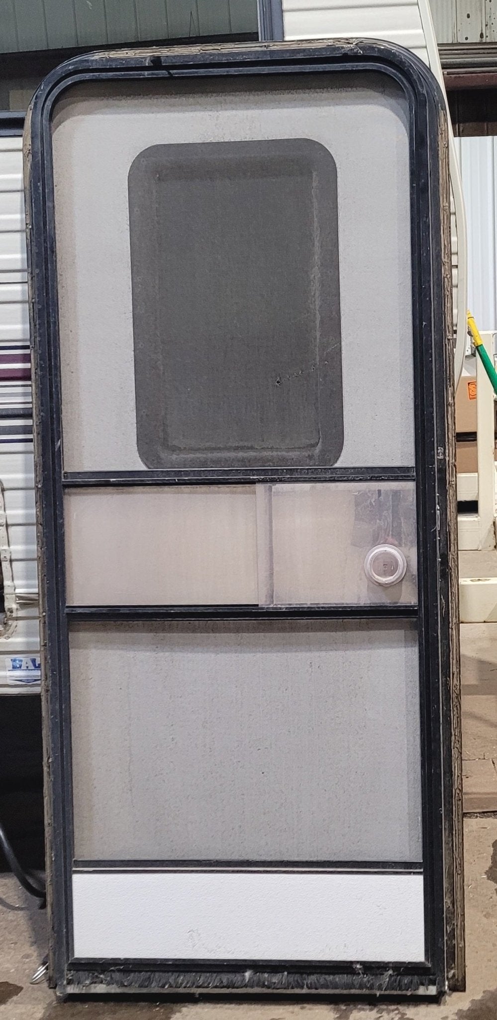 Used RV Radius Entry Door 29 5/8