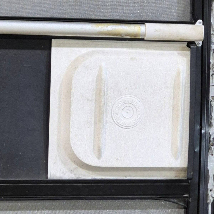Used RV Radius Entry Door - 71.625 X 29.5 X 2.5 - Young Farts RV Parts