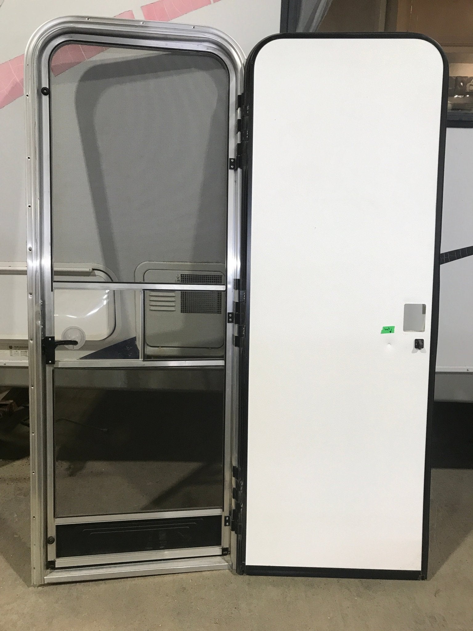 Used RV Radius Entry Door 72