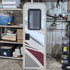 Used RV Radius Entry Door - 75 1/2" X 24" - Young Farts RV Parts