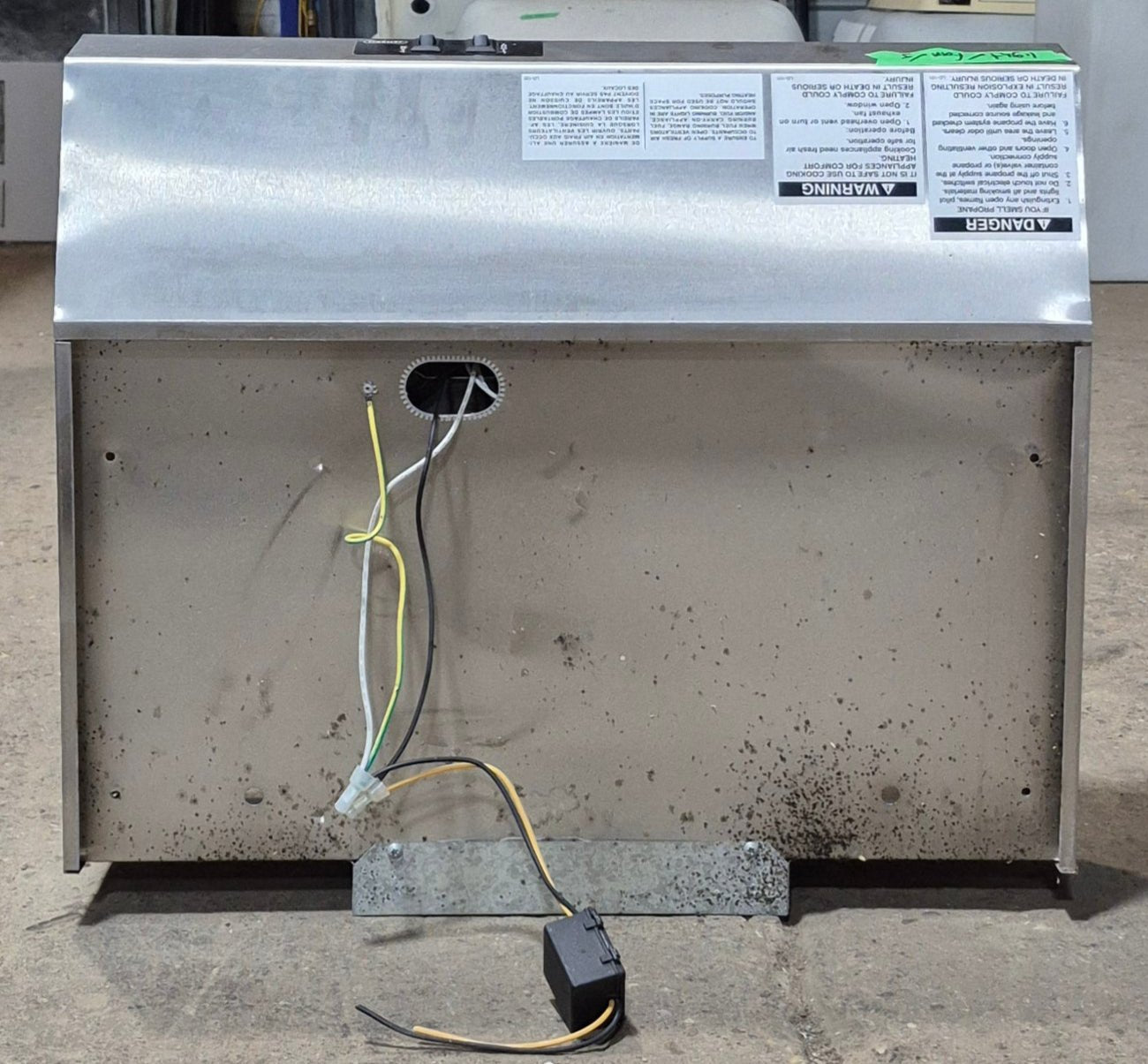 Used RV Range Hood Fan - Jensen Model R 0724500 - C (169500) - Young Farts RV Parts