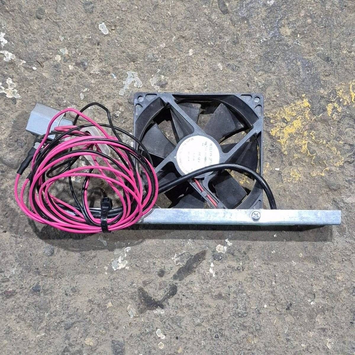 Used RV Refrigerator Cooling Fan, DC24V, 0.30A, 2 - Wire - RDH9025B - Young Farts RV Parts
