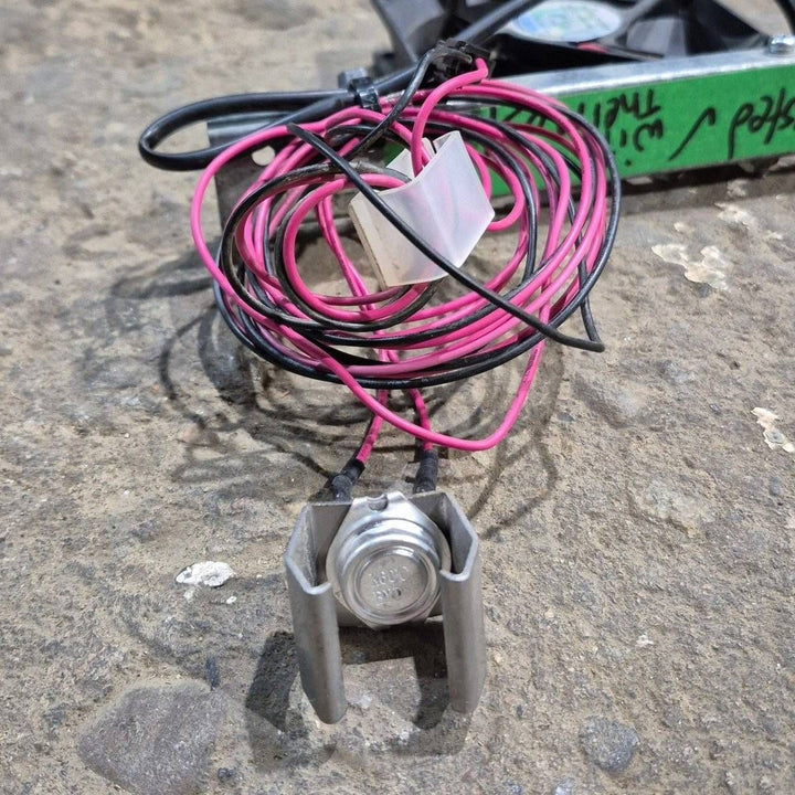 Used RV Refrigerator Cooling Fan, DC24V, 0.30A, 2 - Wire - RDH9025B - Young Farts RV Parts