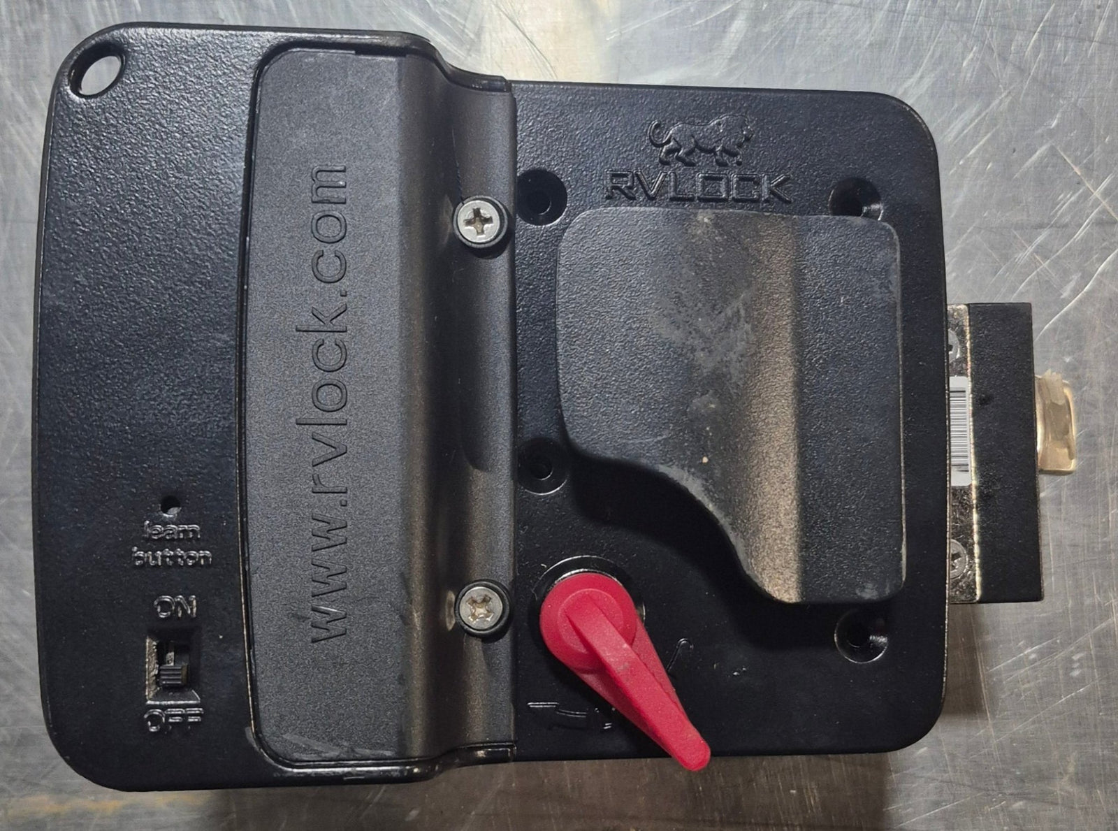 Used RV RVLocks Entry Door Lock With Deadbolt , Keyed and Keyless Entry - Young Farts RV Parts