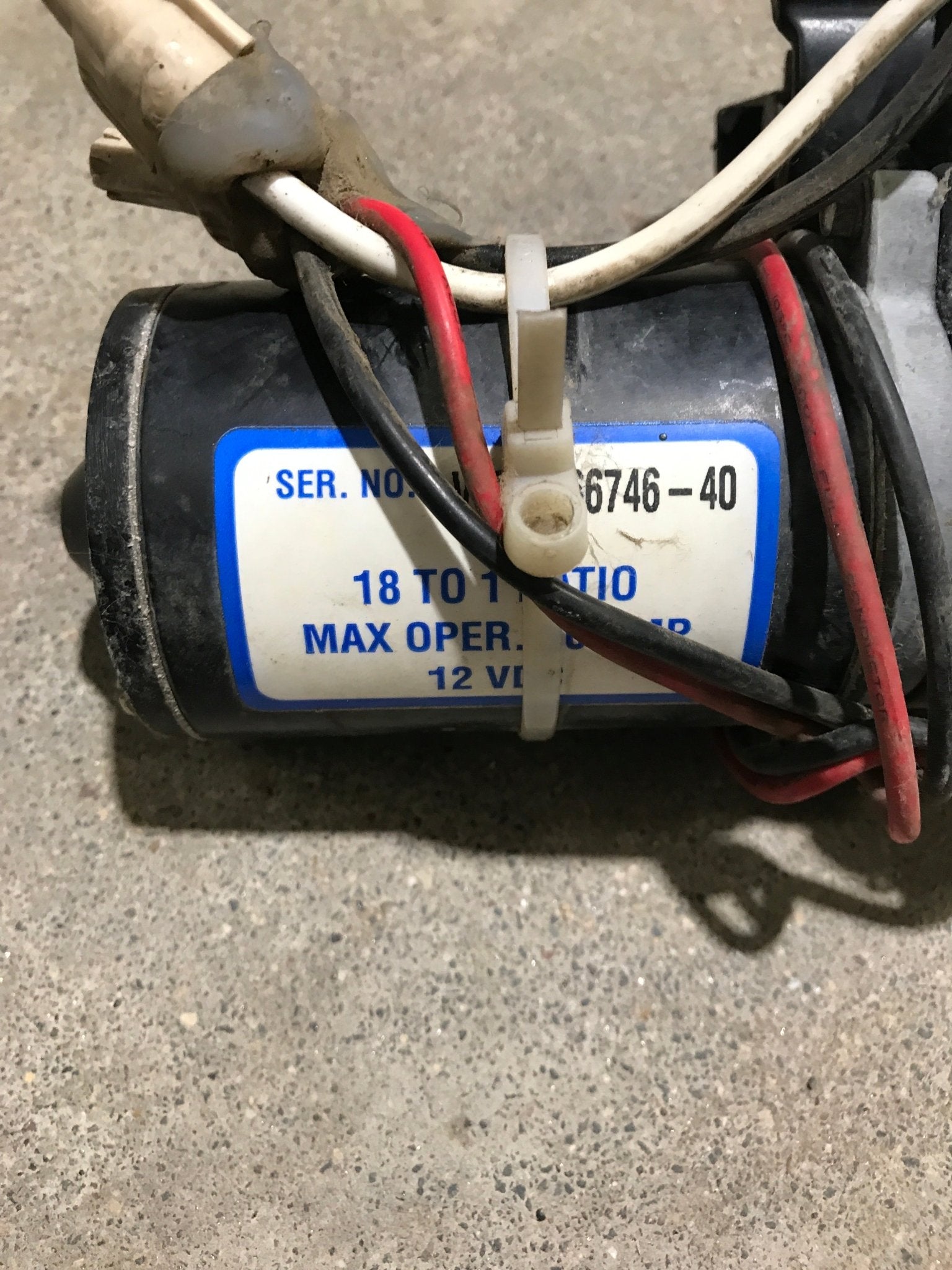 Used RV Slide Out Motor 18:1 - Young Farts RV Parts