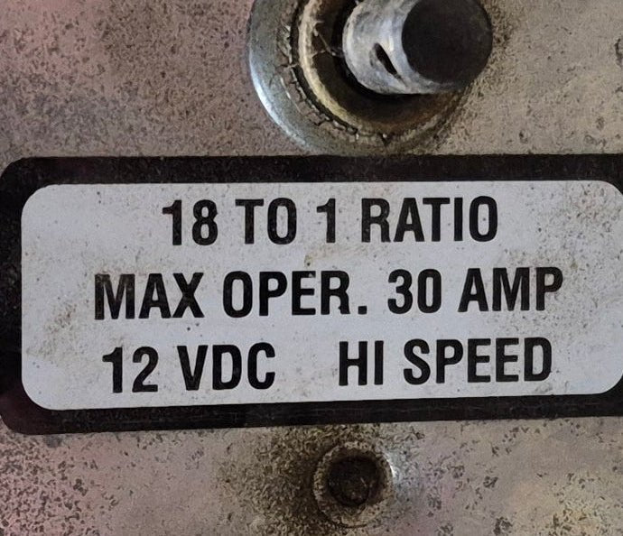 Used RV Slide Out Motor 18:1 - 8532 - 18HT - Young Farts RV Parts