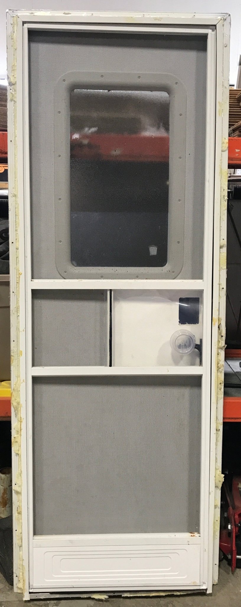 Used RV Square Corner Entry Door 24" x 69 1/2" - Young Farts RV Parts