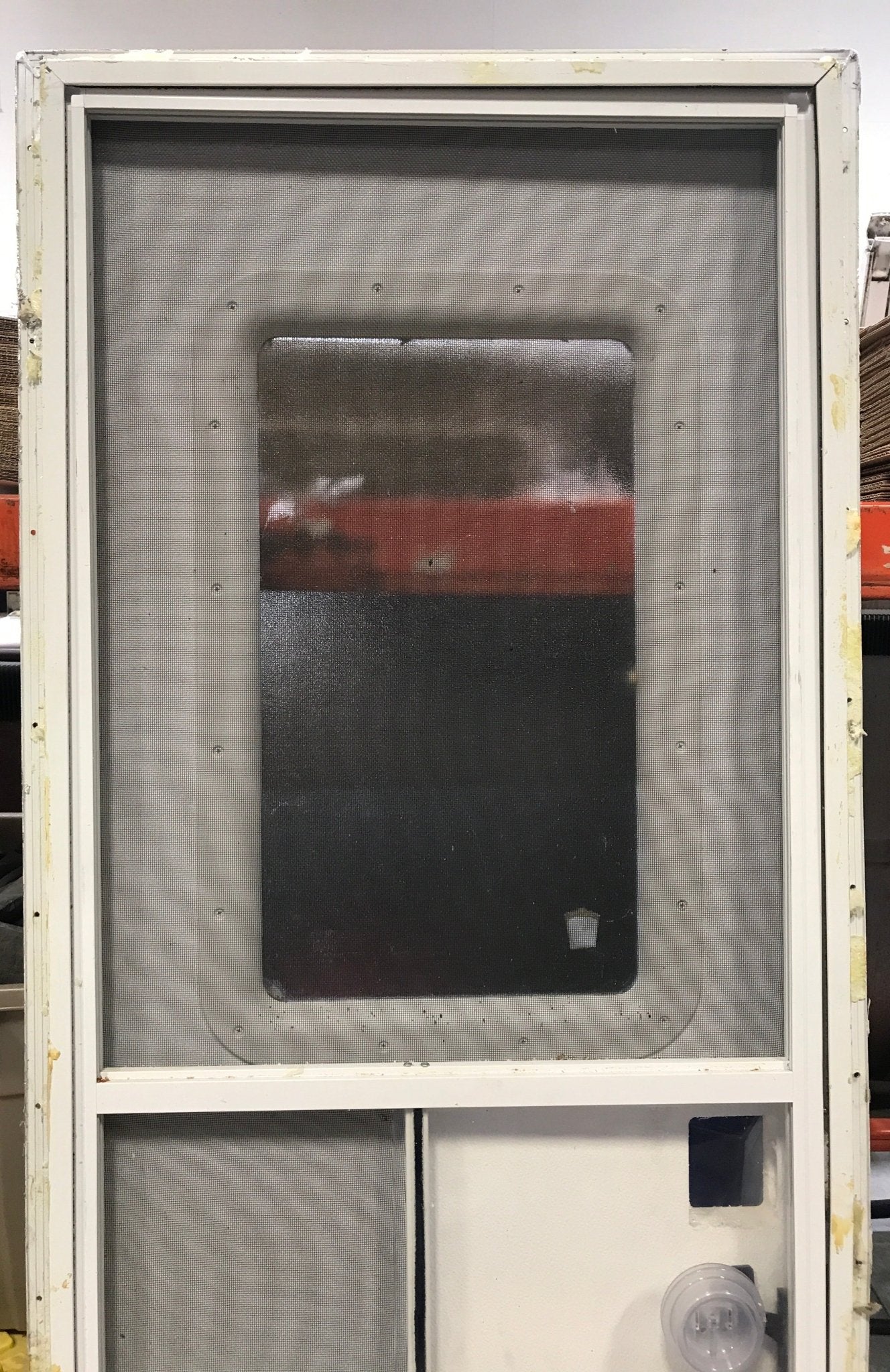 Used RV Square Corner Entry Door 24" x 69 1/2" - Young Farts RV Parts