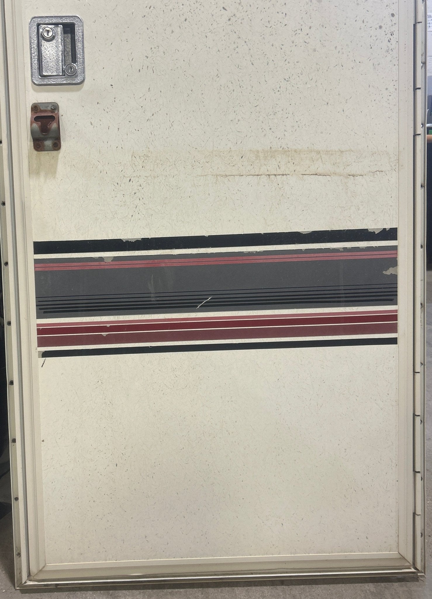 Used RV Square Corner Entry Door 25 3/4