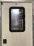 Used RV Square Corner Entry Door 29 1/2" W x 69 1/2" H - Young Farts RV Parts