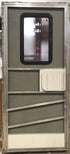 Used RV Square Corner Entry Door 29 1/2" W x 69 1/2" H - Young Farts RV Parts