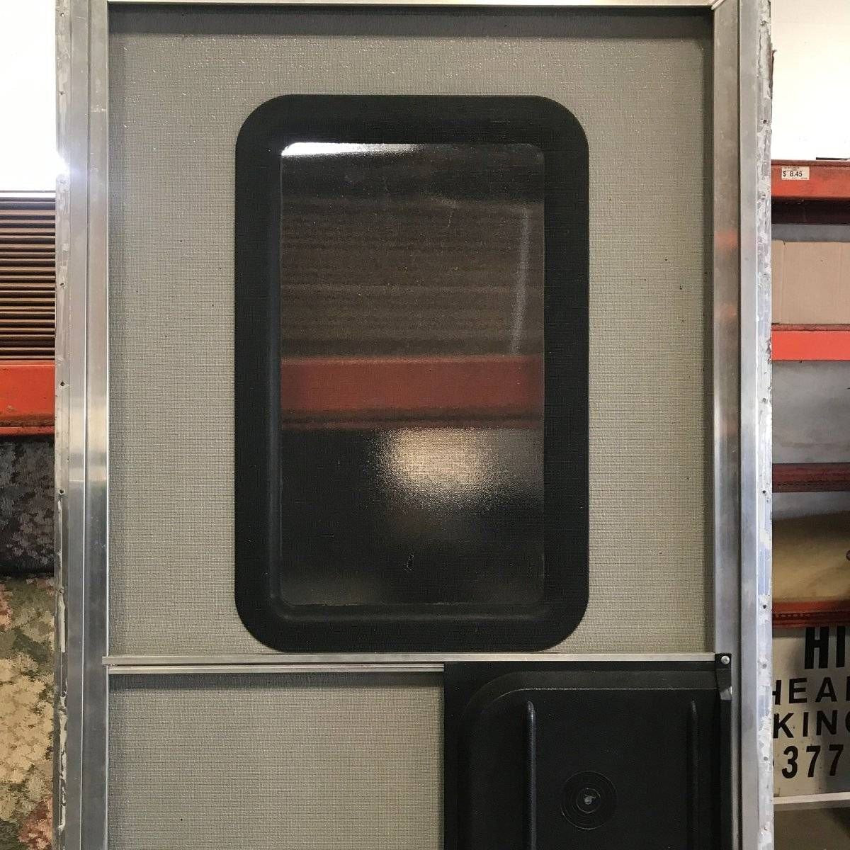 Used RV Square Corner Entry Door - 73 7/8 X 29 1/2 X 2 1/4 - Young Farts RV Parts
