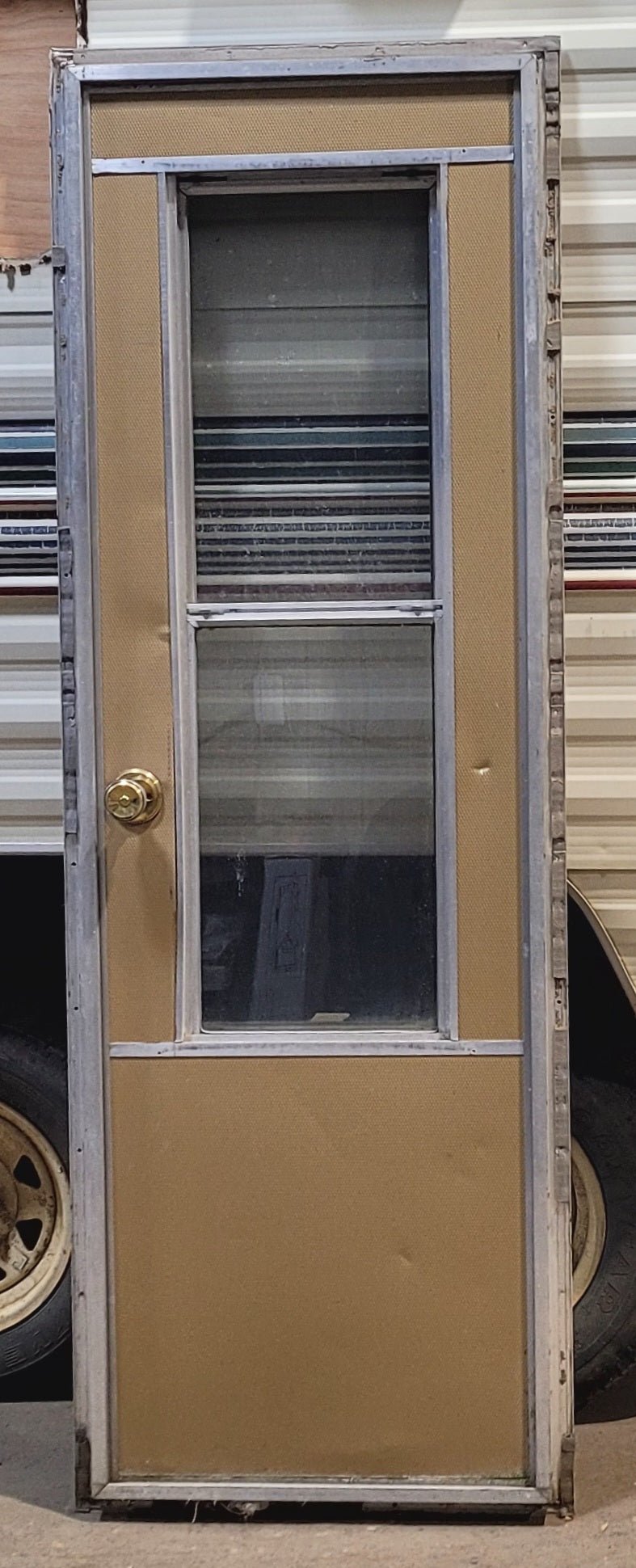 Used RV Square Entry Door 22